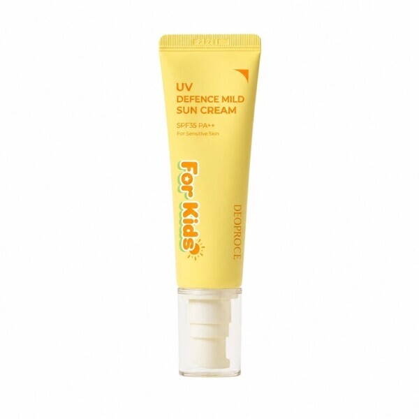 Deoproce Солнцезащитный крем для детей UV Defence Mild Sun Cream Mild For Kids SPF 35 PA++, 50 мл.