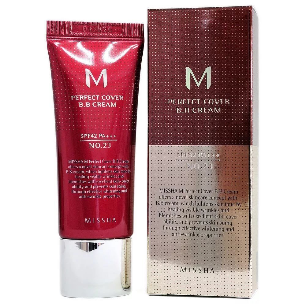 Missha тональный крем perfect Cover BB Cream spf42/pa+++ (№27) 50ml